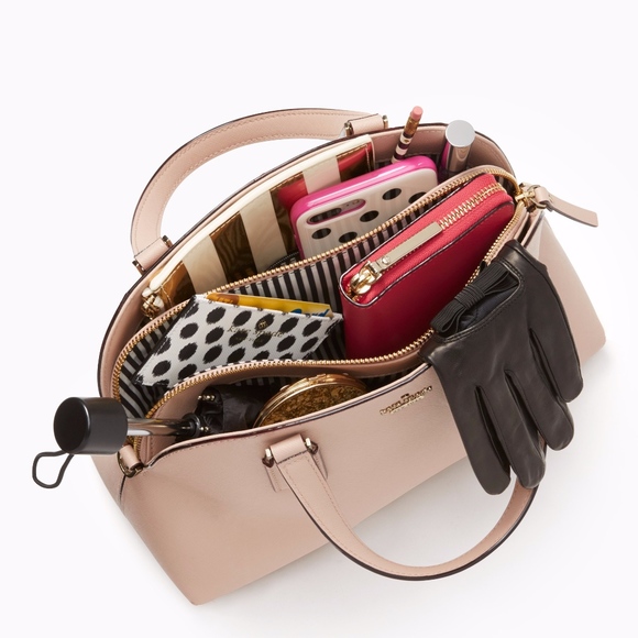 Kate Spade Gold Purse Satchel Bag RARE NWT - Picture 2 of 4